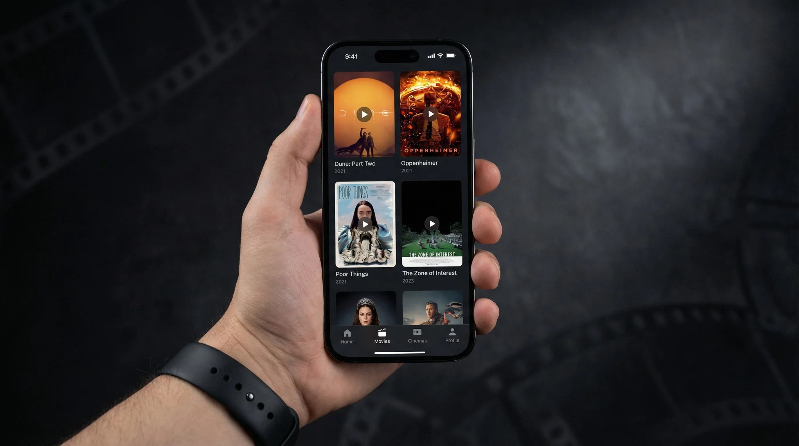 红桃视频移动端APP界面展示