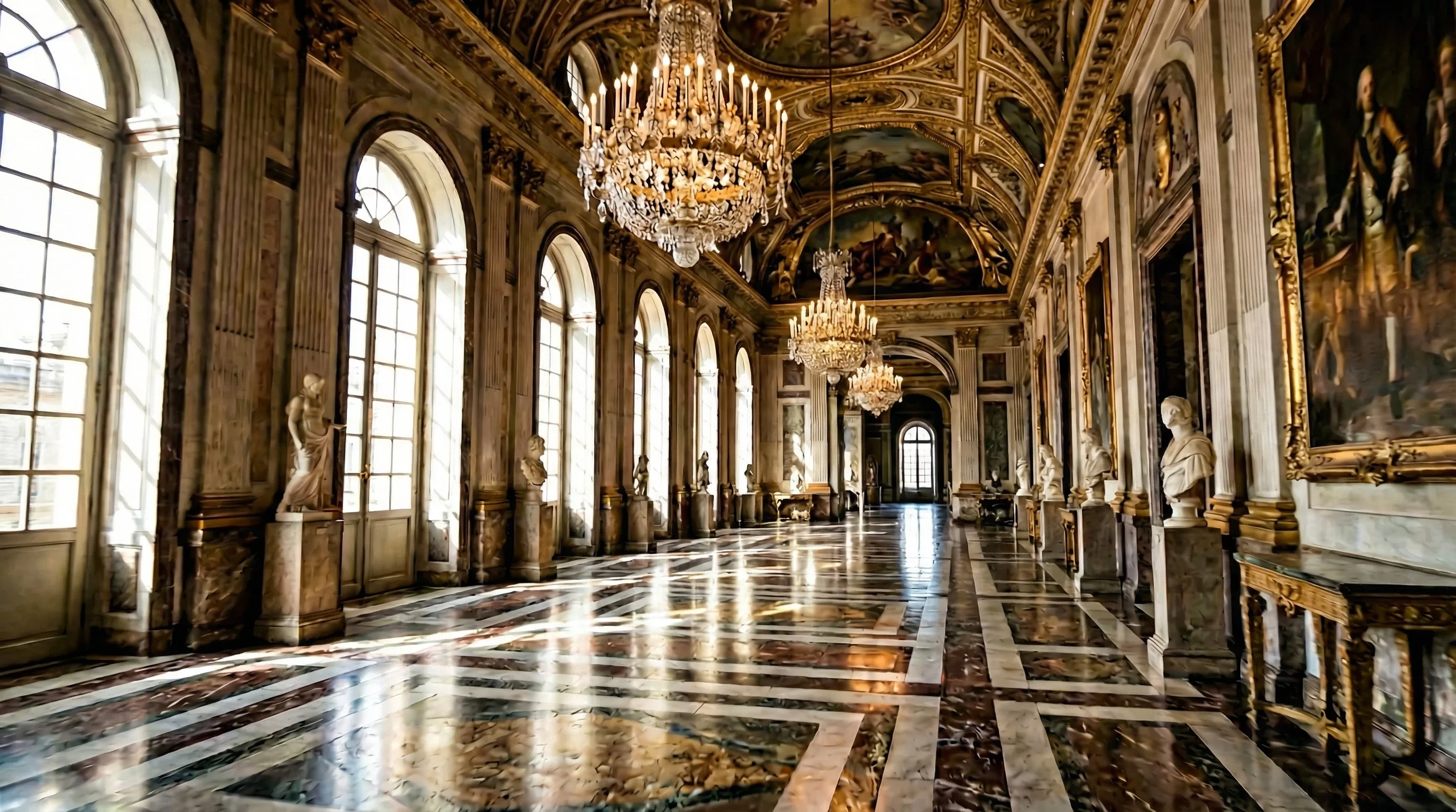 俄罗斯方舟冬宫博物馆一镜到底经典场景